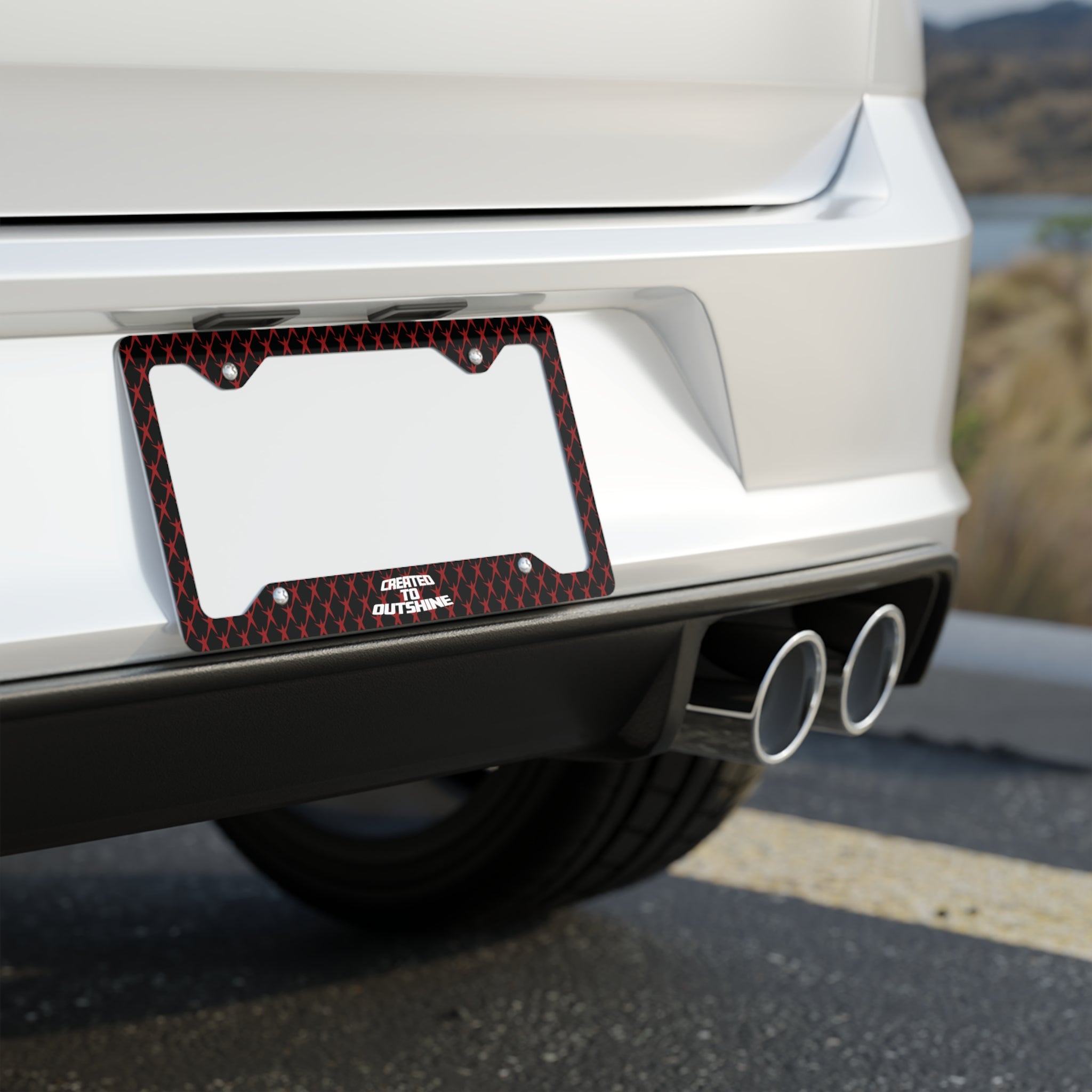 CTO LICENSE PLATE FRAME
